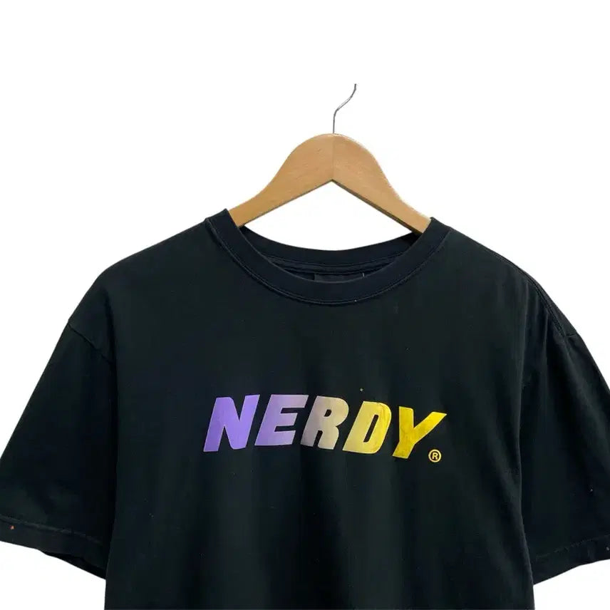 [BUNJANG] NERDY Gradient Short Sleeve T-Shirt / 널디 NERDY 그라데이션 반팔 티셔츠 M