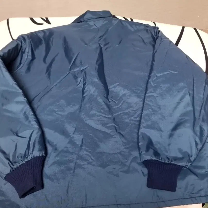 [BUNJANG] Birdie USA Vintage Blue Fleece Lined Coach Jacket / 빈티지 usa 미제 Birdie 버디 블루 양털 코치 자켓(105 이상)