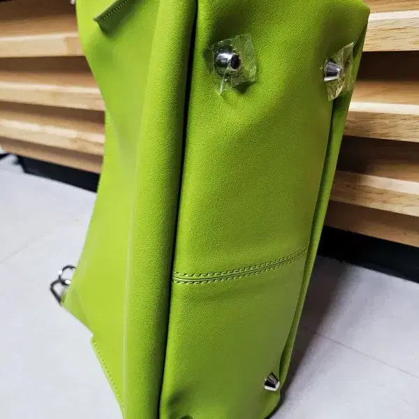 [BUNJANG] Terre Hipokki Green Leather Rush Bag / 테르히폴키 그린 레더 러쉬 백 미사용품