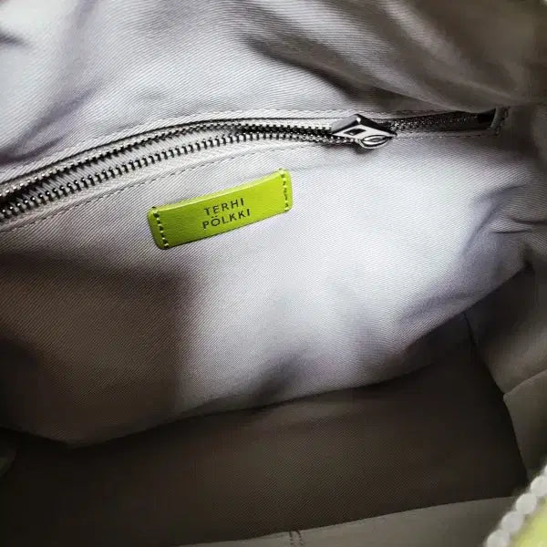 [BUNJANG] Terre Hipokki Green Leather Rush Bag / 테르히폴키 그린 레더 러쉬 백 미사용품