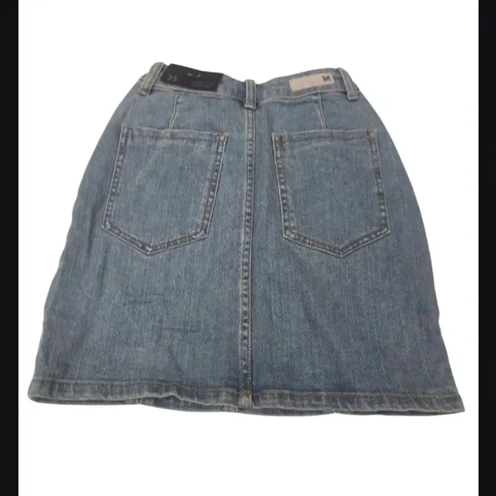 [BUNJANG] Denim Mini Skirt / 청 데님 미니 스커트 21