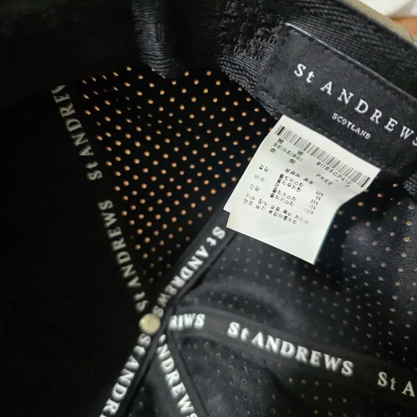 [BUNJANG] Saint Andrews Golf Cap / 세인트앤드루이스 골프모자 free 미사용