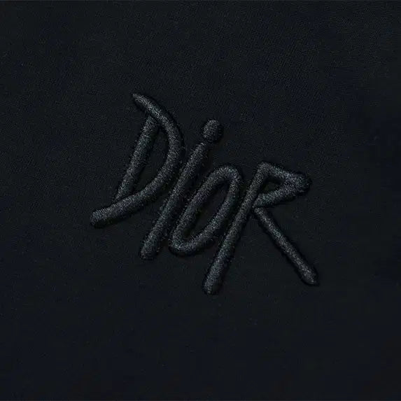 [BUNJANG] Dior Classic Reverse Initial Embroidered Logo Round T-shirt / 클래식 리버스 이니셜 자수로고 라운드 티셔츠