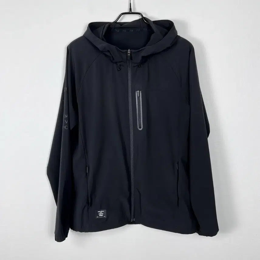 [BUNJANG] Fila Black Thin Training Jacket Men&