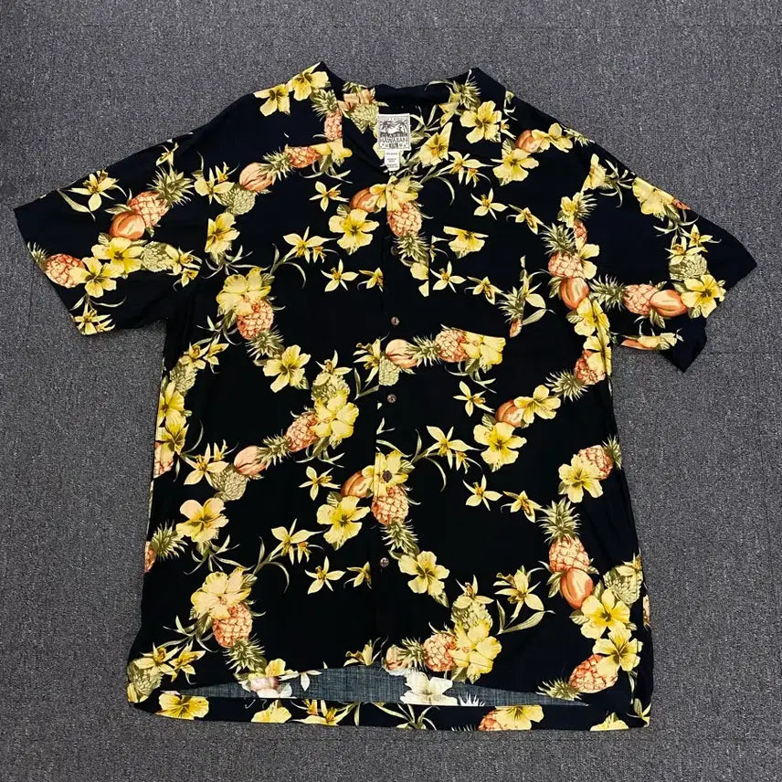 [BUNJANG] Vintage Hawaiian Short Sleeve Shirt / 빈티지 하와이안 반팔 셔츠