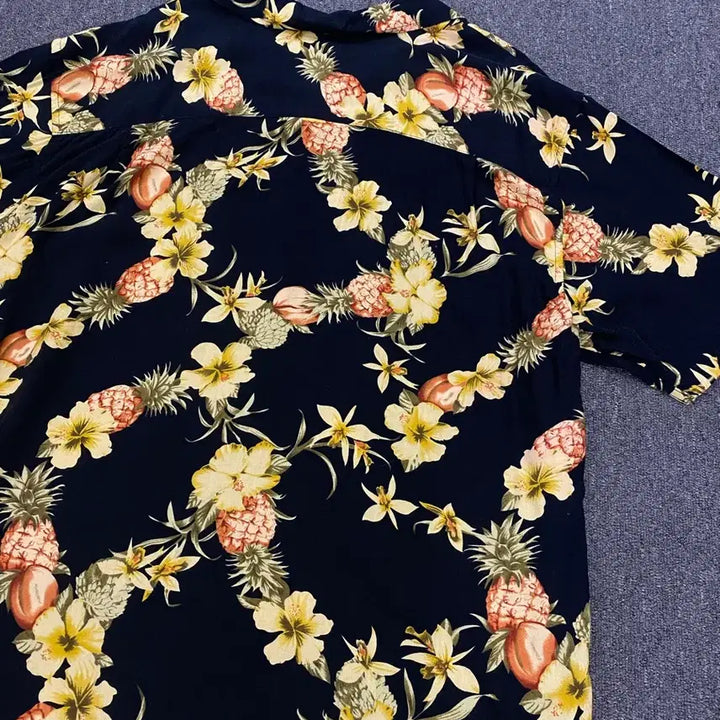 [BUNJANG] Vintage Hawaiian Short Sleeve Shirt / 빈티지 하와이안 반팔 셔츠