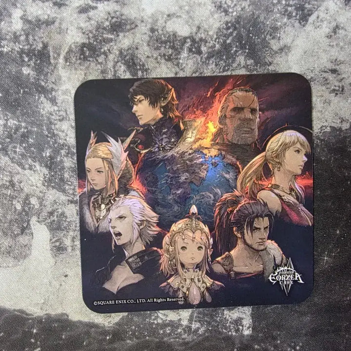 [BUNJANG] Final Fantasy XIV Eorzea Cafe Coaster Set / 파판14 에오르제아 카페 코스터 5종 일괄판매