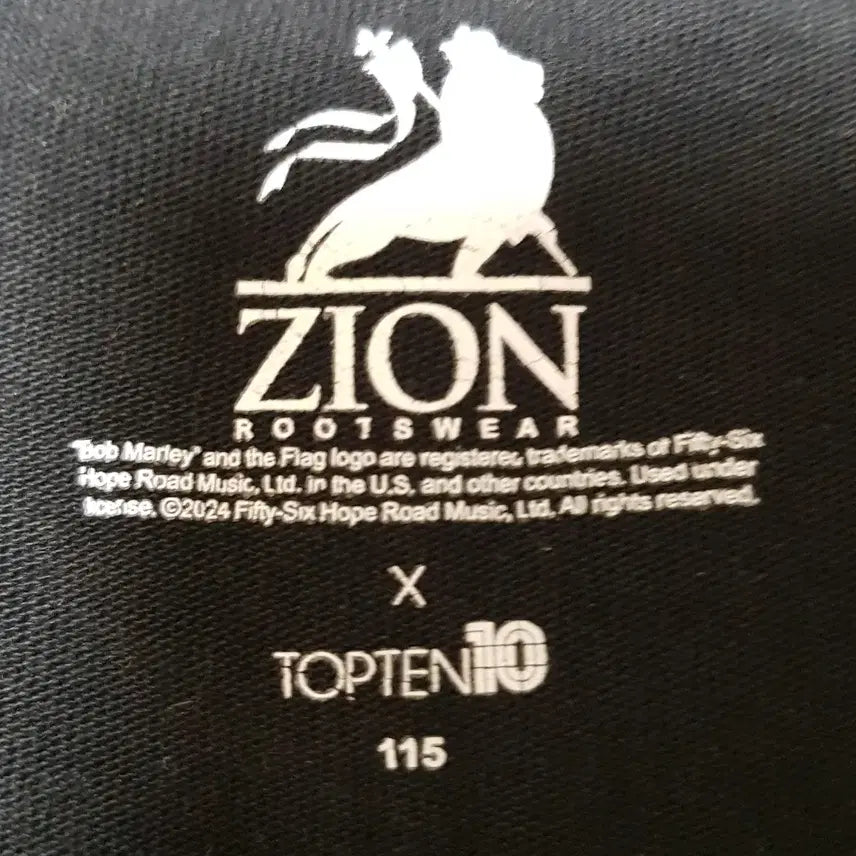 [SOLD OUT] ZION Bob Marley 엑소더스 반팔 티셔츠