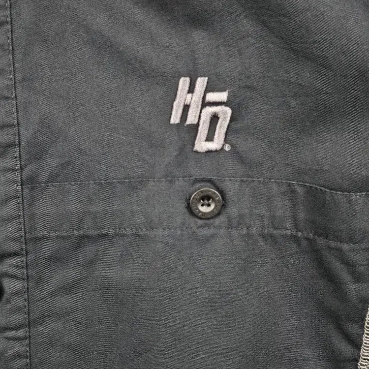 [BUNJANG] Harley Davidson Biker Half Sleeve Shirt (2XL) / 할리데이비슨 바이커 하프 반팔 셔츠 ( 2XL ) / 11861