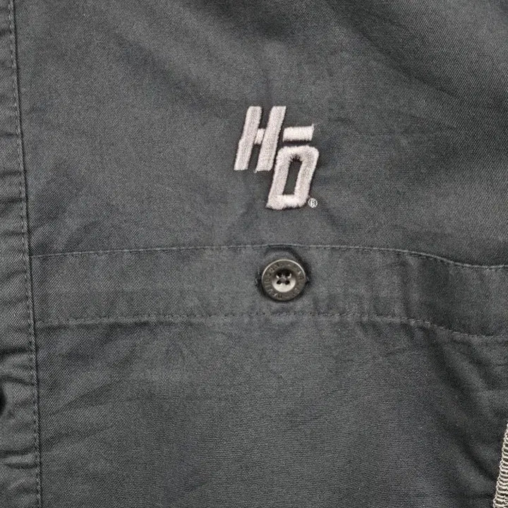 [BUNJANG] Harley Davidson Biker Half Sleeve Shirt (2XL) / 할리데이비슨 바이커 하프 반팔 셔츠 ( 2XL ) / 11861