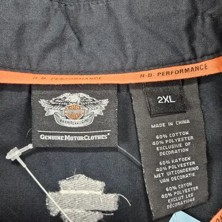 [BUNJANG] Harley Davidson Biker Half Sleeve Shirt (2XL) / 할리데이비슨 바이커 하프 반팔 셔츠 ( 2XL ) / 11861