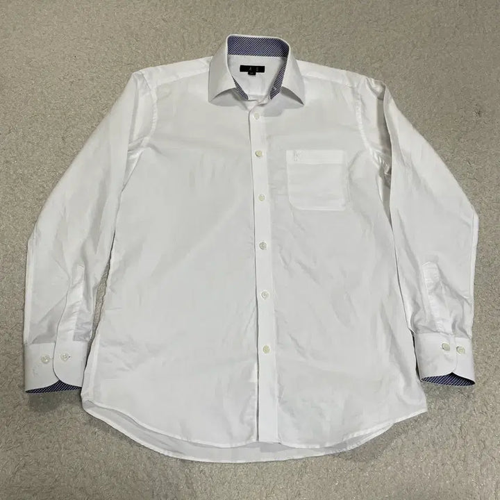 [BUNJANG] Daks White Long Sleeve Shirt 95 / 닥스 화이트 긴팔 셔츠 95