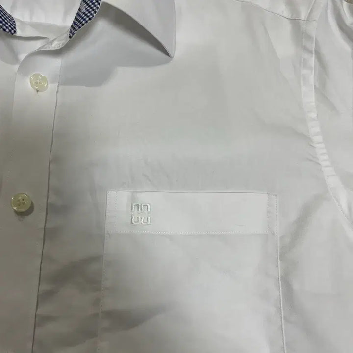 [BUNJANG] Daks White Long Sleeve Shirt 95 / 닥스 화이트 긴팔 셔츠 95