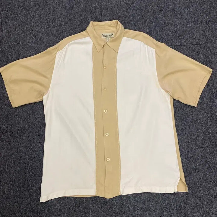 [BUNJANG] Vintage Half Sleeve Shirt / 빈티지 반팔 셔츠