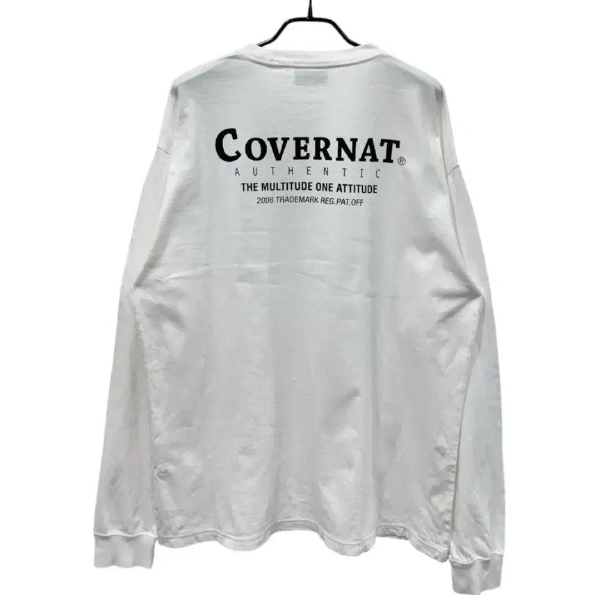 [BUNJANG] Covernat Long Sleeve T-shirt / 커버낫 롱슬리브M