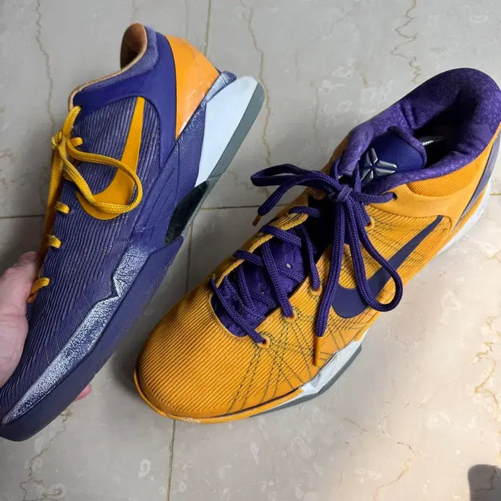 [BUNJANG] Nike Zoom Kobe 7 Yin Yang Lakers Color Sneakers / 나이키 / 줌코비7 음양 레이커스 컬러 / 285(10.5)
