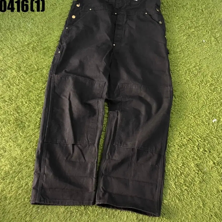 [BUNJANG] Carhartt Black Overalls Pants / 칼하트 블랙 오버롤 팬츠