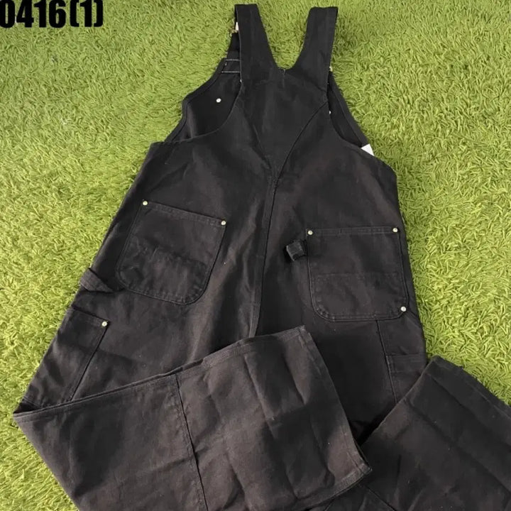 [BUNJANG] Carhartt Black Overalls Pants / 칼하트 블랙 오버롤 팬츠