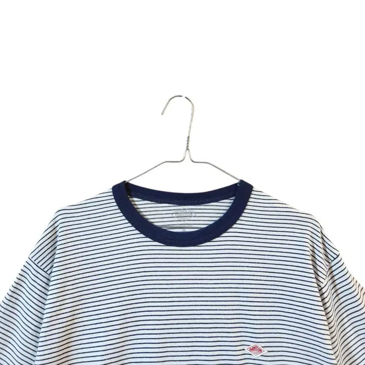 [SOLD OUT] L/ 단톤 스트라이프 크루넥 반팔 티셔츠 네이비 /0416