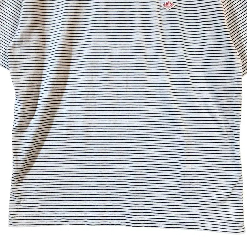[SOLD OUT] L/ 단톤 스트라이프 크루넥 반팔 티셔츠 네이비 /0416