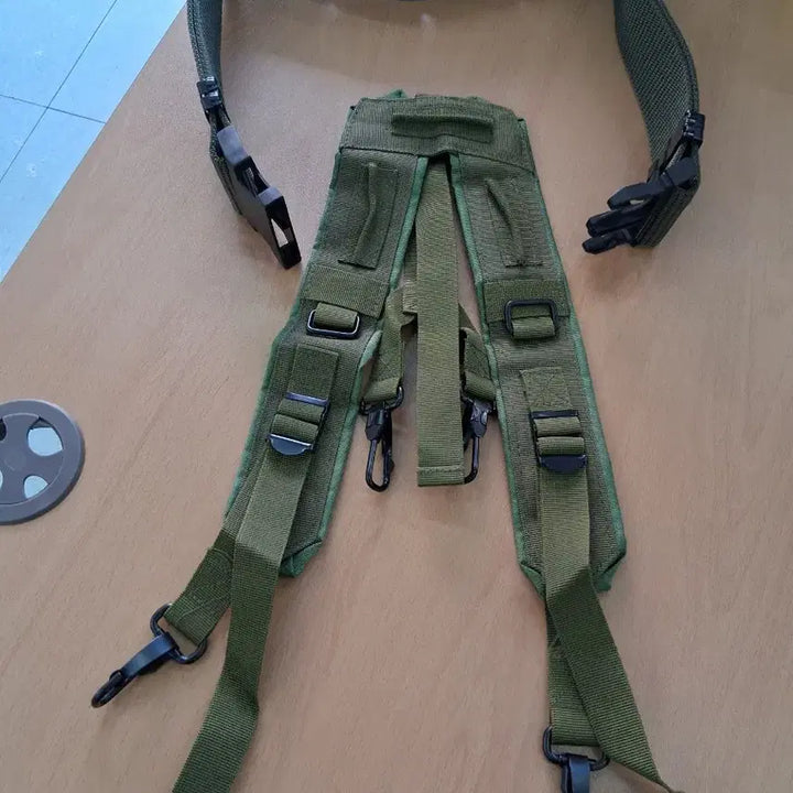 [BUNJANG] Outdoor Training Belt Set / 야생 야외 훈련 벨트 등산 군사 벨트 어깨 가슴 스트렙. 세트