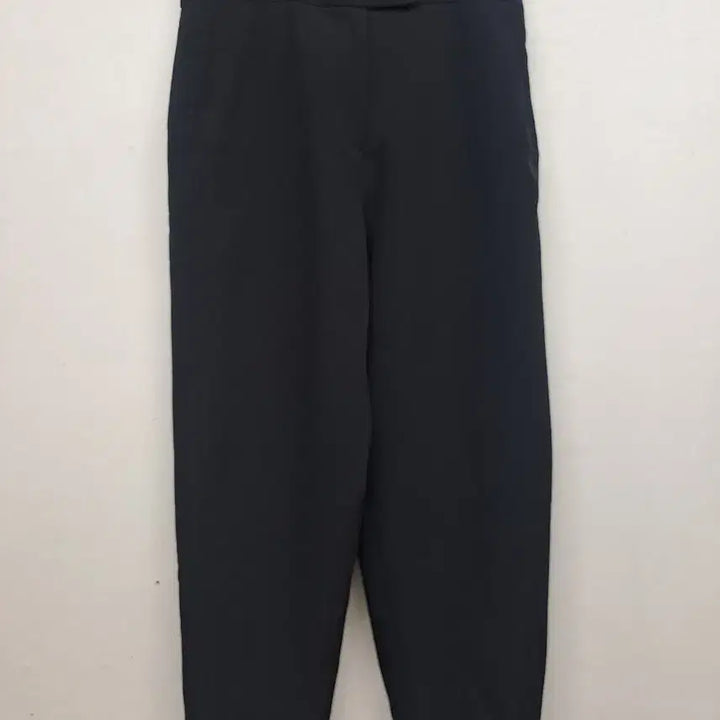 [BUNJANG] Black Bending Slacks / 블랙 밴딩 베기팬츠34