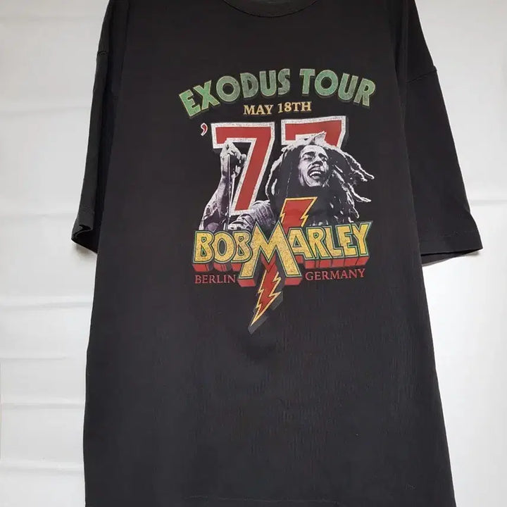[SOLD OUT] 밥말리 Exodus Tour 반팔 티셔츠 블랙