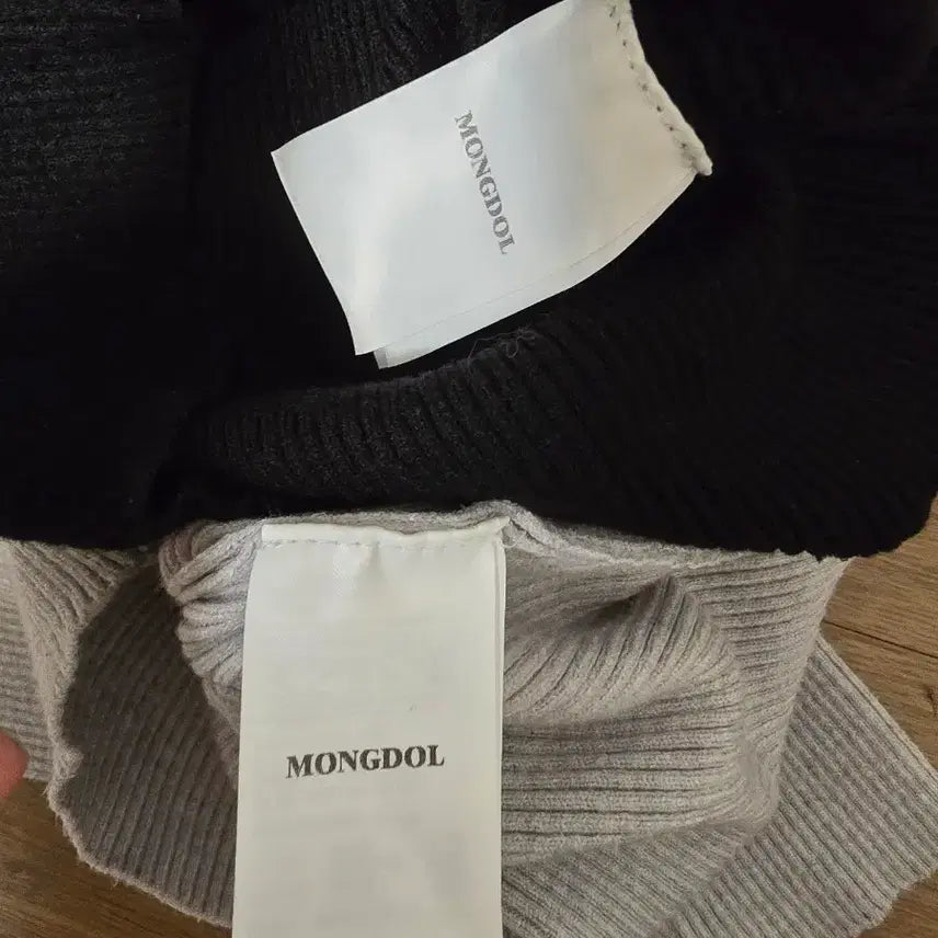 [BUNJANG] Mongdol Square Neck Knit Top / ( 2개가격)몽돌 스퀘어넥 니트 ( 연예인착용)