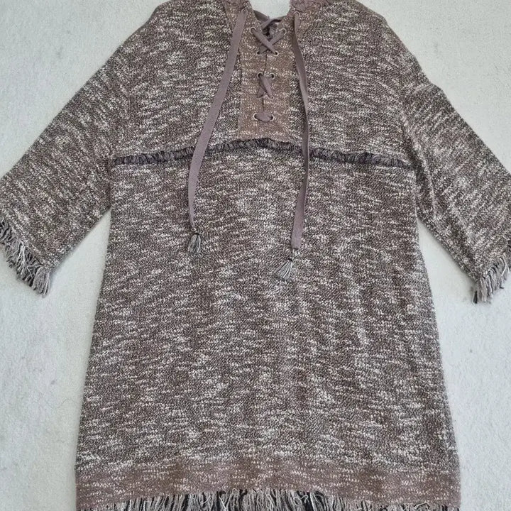 [BUNJANG] G-Cut Tassel Tweed Dress / 태슬장식  5부 기장 트위드 원피스
