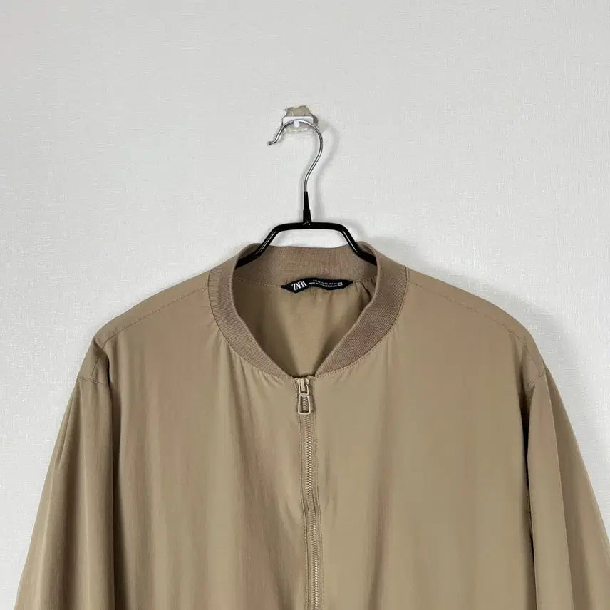 [SOLD OUT] 자라 베이지 스판 봄버 자켓 점퍼 남XL 105 라덴 빈티지