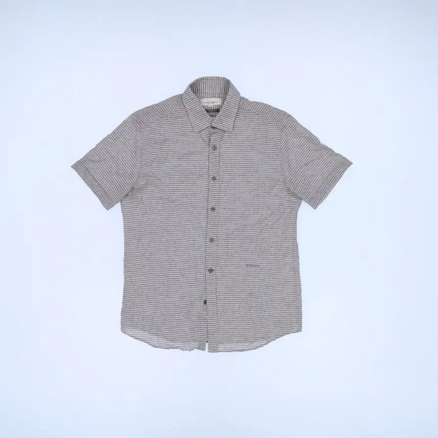 [BUNJANG] Franco Ferrara Short Sleeve Shirt / 95 프랑코페라로 반팔 셔츠 0413M