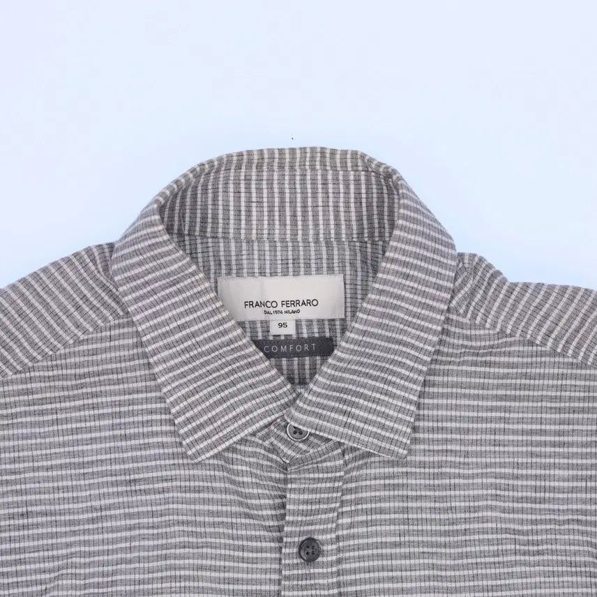 [BUNJANG] Franco Ferrara Short Sleeve Shirt / 95 프랑코페라로 반팔 셔츠 0413M