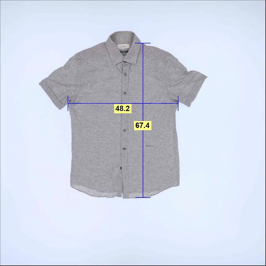 [BUNJANG] Franco Ferrara Short Sleeve Shirt / 95 프랑코페라로 반팔 셔츠 0413M