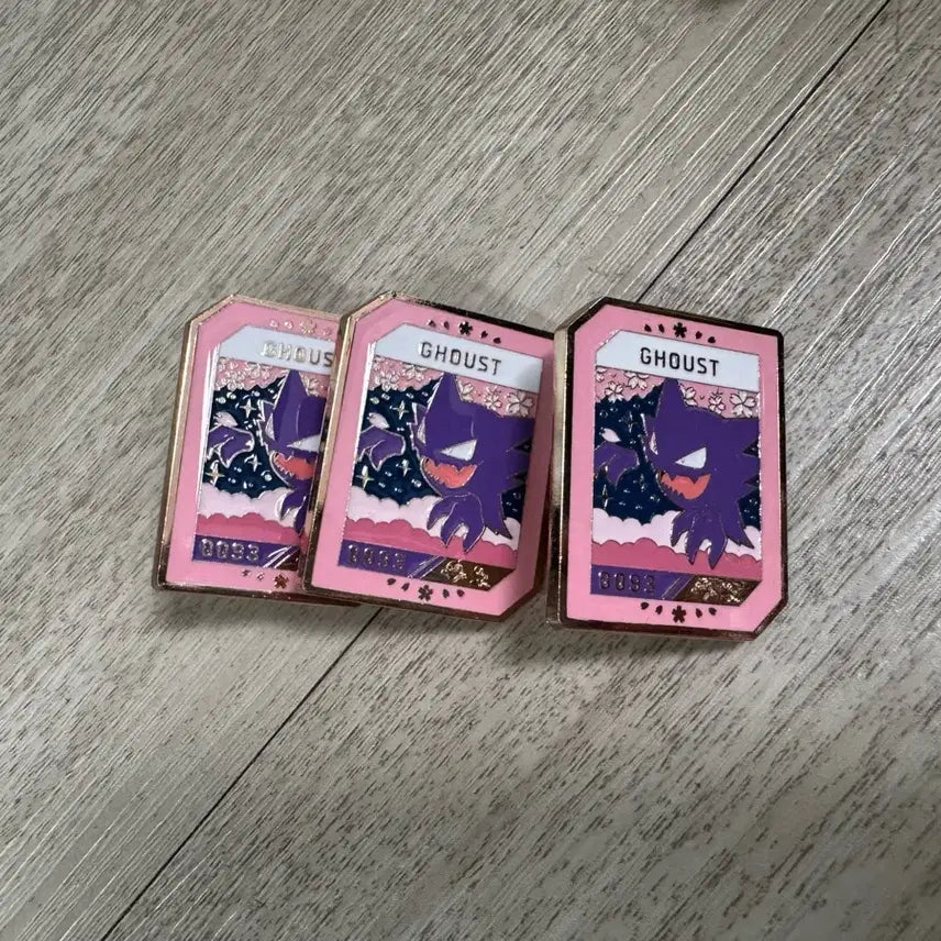 [SOLD OUT] 포켓몬 고오스트 핑크 뱃지