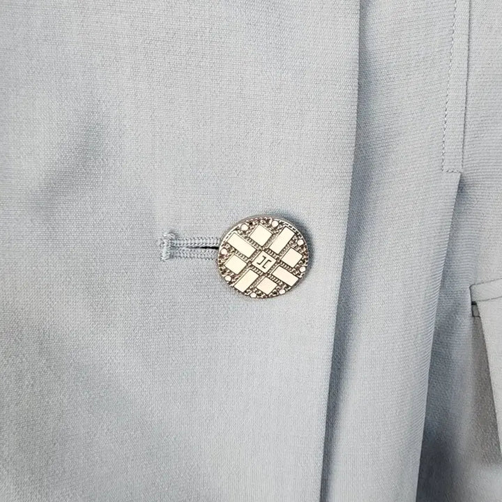[BUNJANG] Cacharel Double Button Jacket - Blue / 까사렐 더블 버튼 자켓 블루