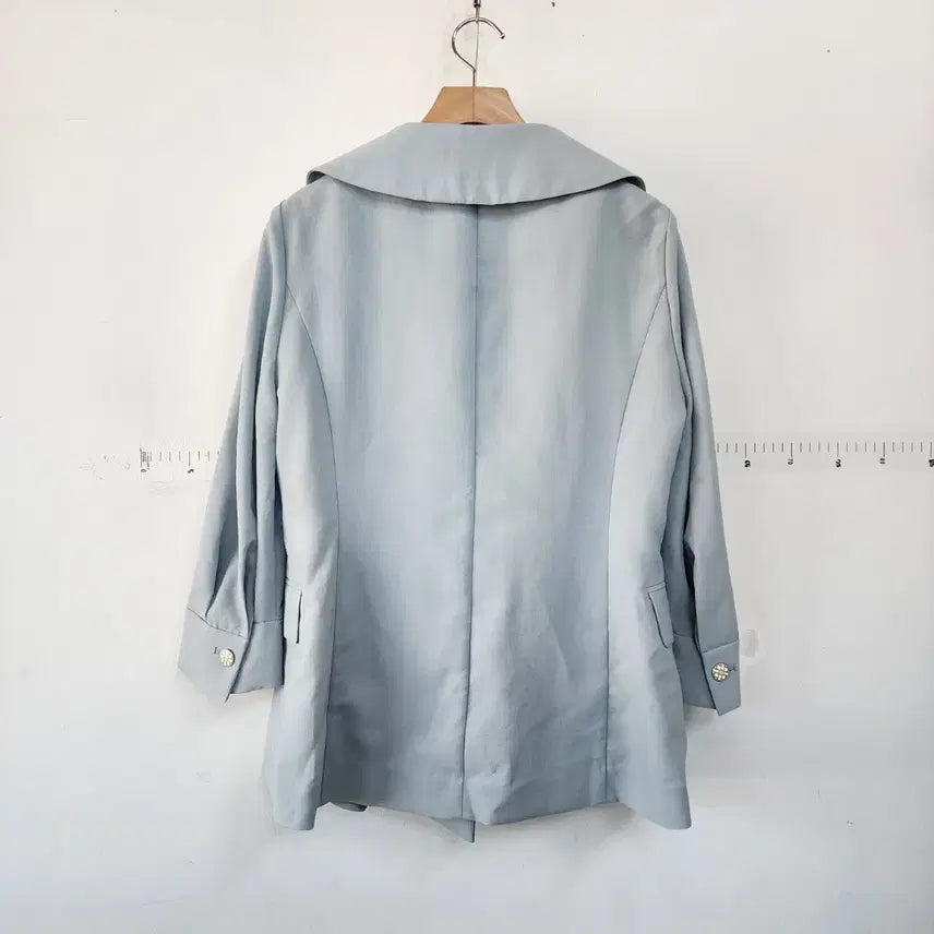[BUNJANG] Cacharel Double Button Jacket - Blue / 까사렐 더블 버튼 자켓 블루