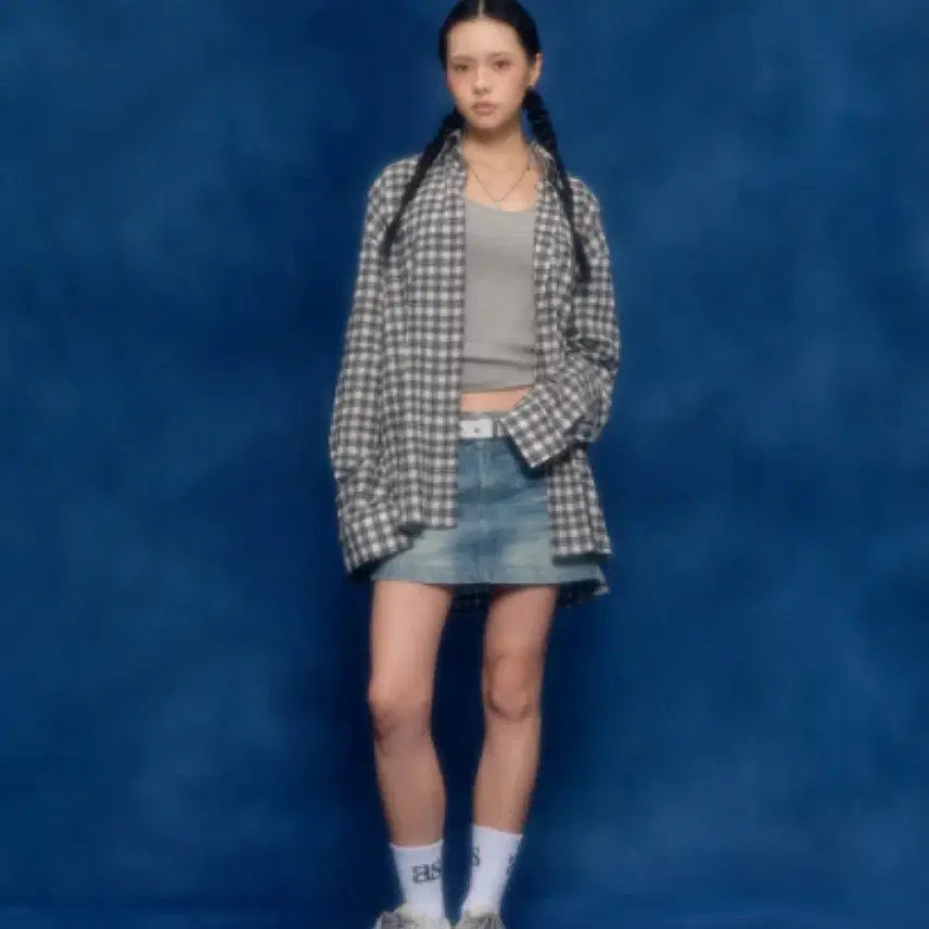 [SOLD OUT] 애즈온 essential check shirt