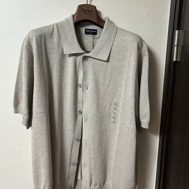 [BUNJANG] Musinsa Standard Washable Supima Cotton Cardigan XL / 무탠다드 워셔블 수피마 코튼 칼라드 반팔 가디건 XL