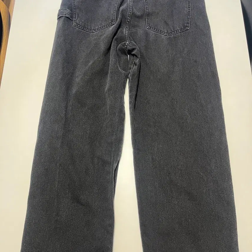 [BUNJANG] Suede Washed Baggy Denim Pants / 스웨이드 배기 데님