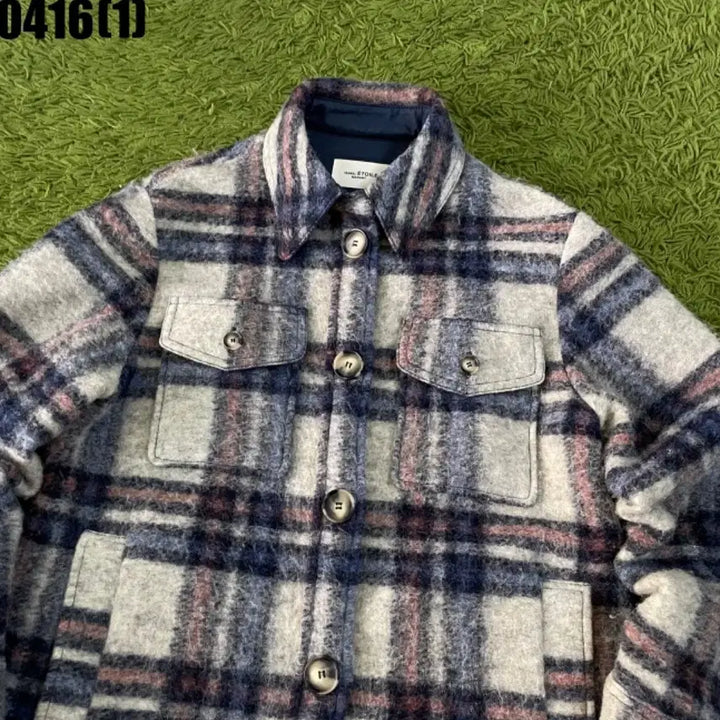 [BUNJANG] Isabel Marant Check Wool Shirt Jacket S / 이자벨마랑 체크 울 셔츠 자켓 S