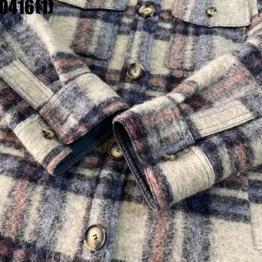 [BUNJANG] Isabel Marant Check Wool Shirt Jacket S / 이자벨마랑 체크 울 셔츠 자켓 S