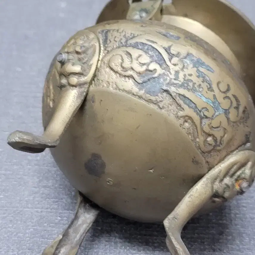 [BUNJANG] Brass Tripod Incense Burner / 황동 삼족 향로