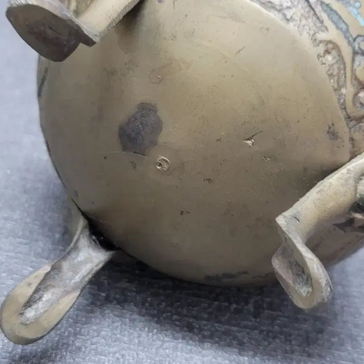 [BUNJANG] Brass Tripod Incense Burner / 황동 삼족 향로