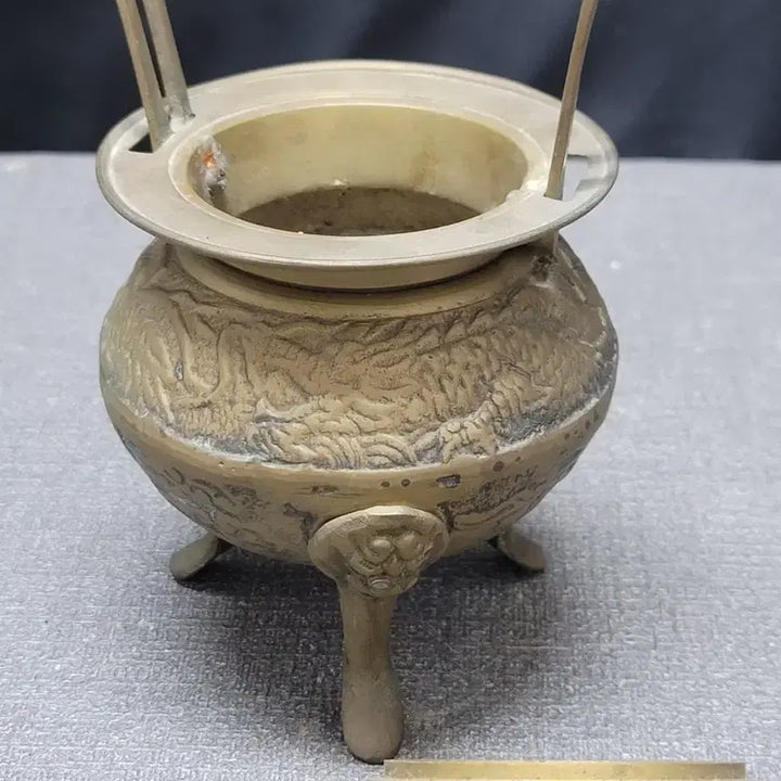 [BUNJANG] Brass Tripod Incense Burner / 황동 삼족 향로