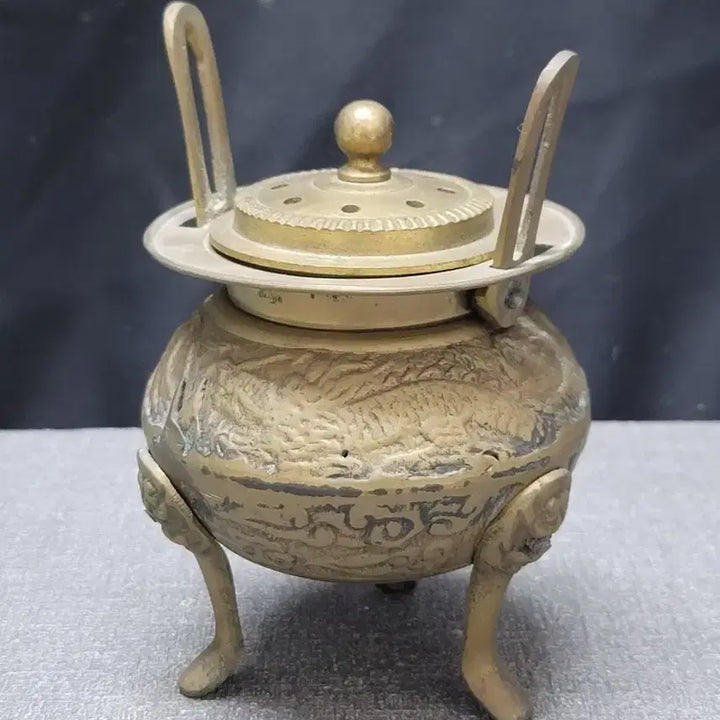 [BUNJANG] Brass Tripod Incense Burner / 황동 삼족 향로