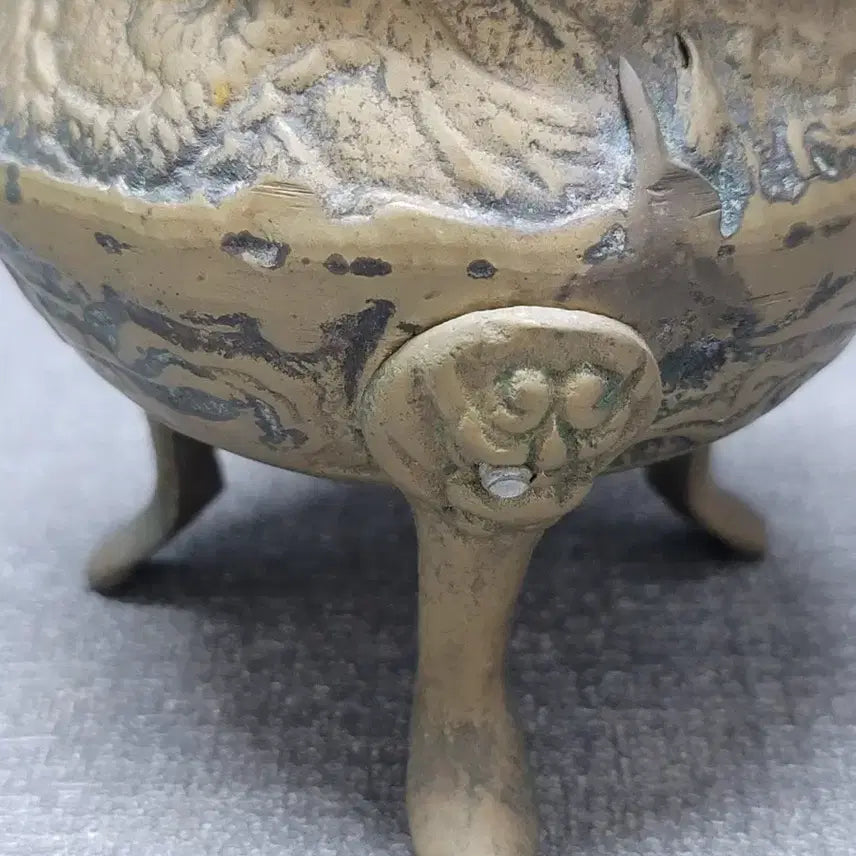 [BUNJANG] Brass Tripod Incense Burner / 황동 삼족 향로