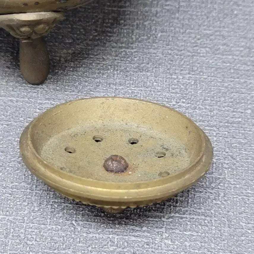 [BUNJANG] Brass Tripod Incense Burner / 황동 삼족 향로