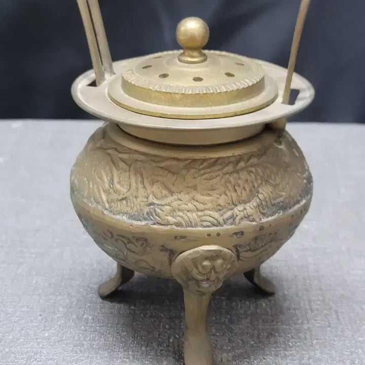 [BUNJANG] Brass Tripod Incense Burner / 황동 삼족 향로
