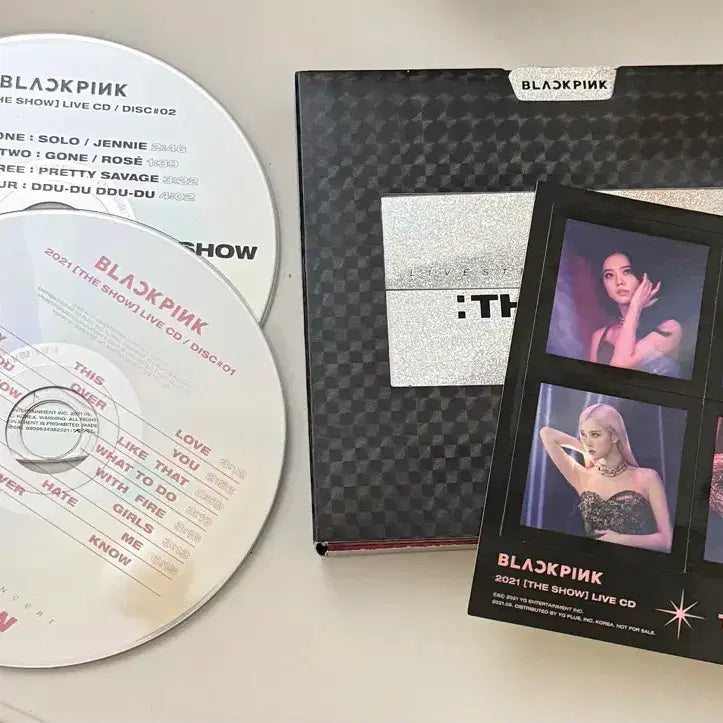 [SOLD OUT] 블랙핑크 2021 더쇼 THE SHOW CD 개봉 앨범