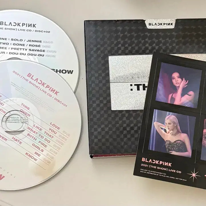 [SOLD OUT] 블랙핑크 2021 더쇼 THE SHOW CD 개봉 앨범